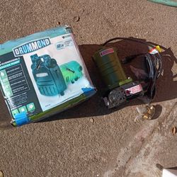 Drummond 1/2HP non-submersible Transfer Pump