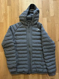 Gym Shark puffy jacket (small)