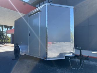6x10 Enclosed Cargo Trailer Single Axle
