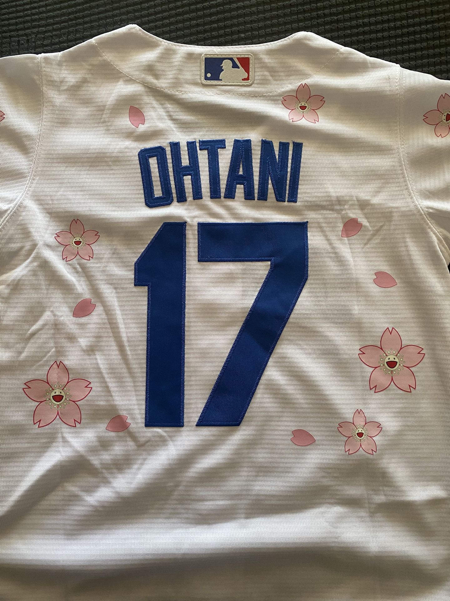 Youth White Los Angeles Dodgers Shohei Ohtani Dodgers X Murakami. Tokyo series Jersey Sakura