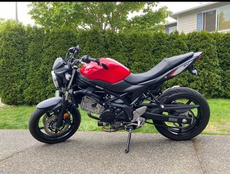2017 Suzuki sv650 4,650 miles