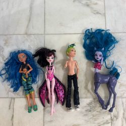 Monster High Doll Lot
