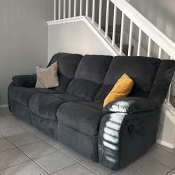 3 Seater Reclining Sofa/Couch 