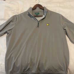 Peter Millar Masters Quarter Zip Size Large