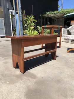 Wooden table