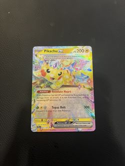 Pikachu ex 057/191 Pokemon TCG Scarlet & Violet: Surging Sparks