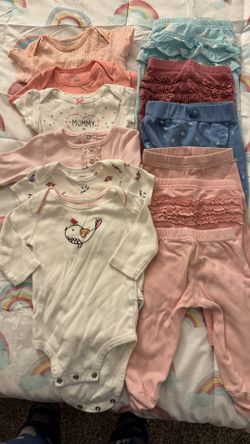 12 Pieces 6 Months Baby Girl