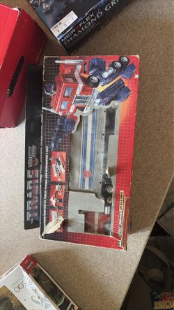 1984 transformer, Optimus prime vintage toy