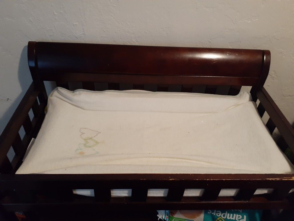 Baby changing table