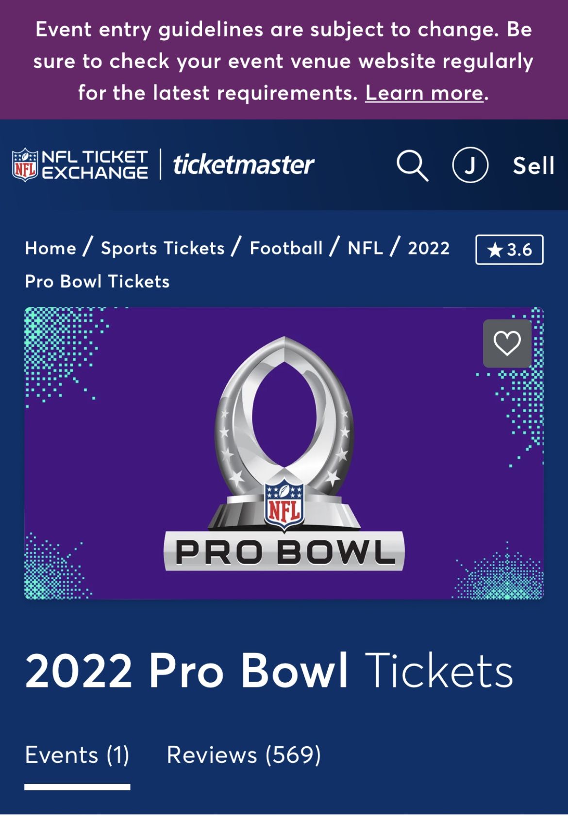 NFL 2022 PRO BOWL for Sale in Las Vegas, NV - OfferUp