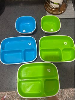 Munchkin plate and bowl set