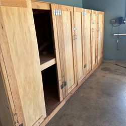 Wooden Custom Made Cabinets !  Pick Up From Garden Grove 