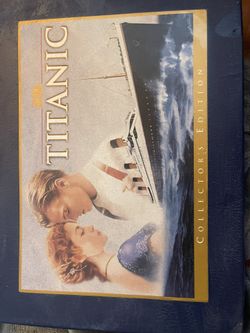 Titanic box set VHS