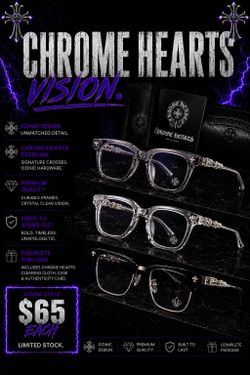 CHROME HEARTS GLASSES‼️‼️‼️