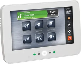 DSC Touchscreen Keypads HS2TCHP