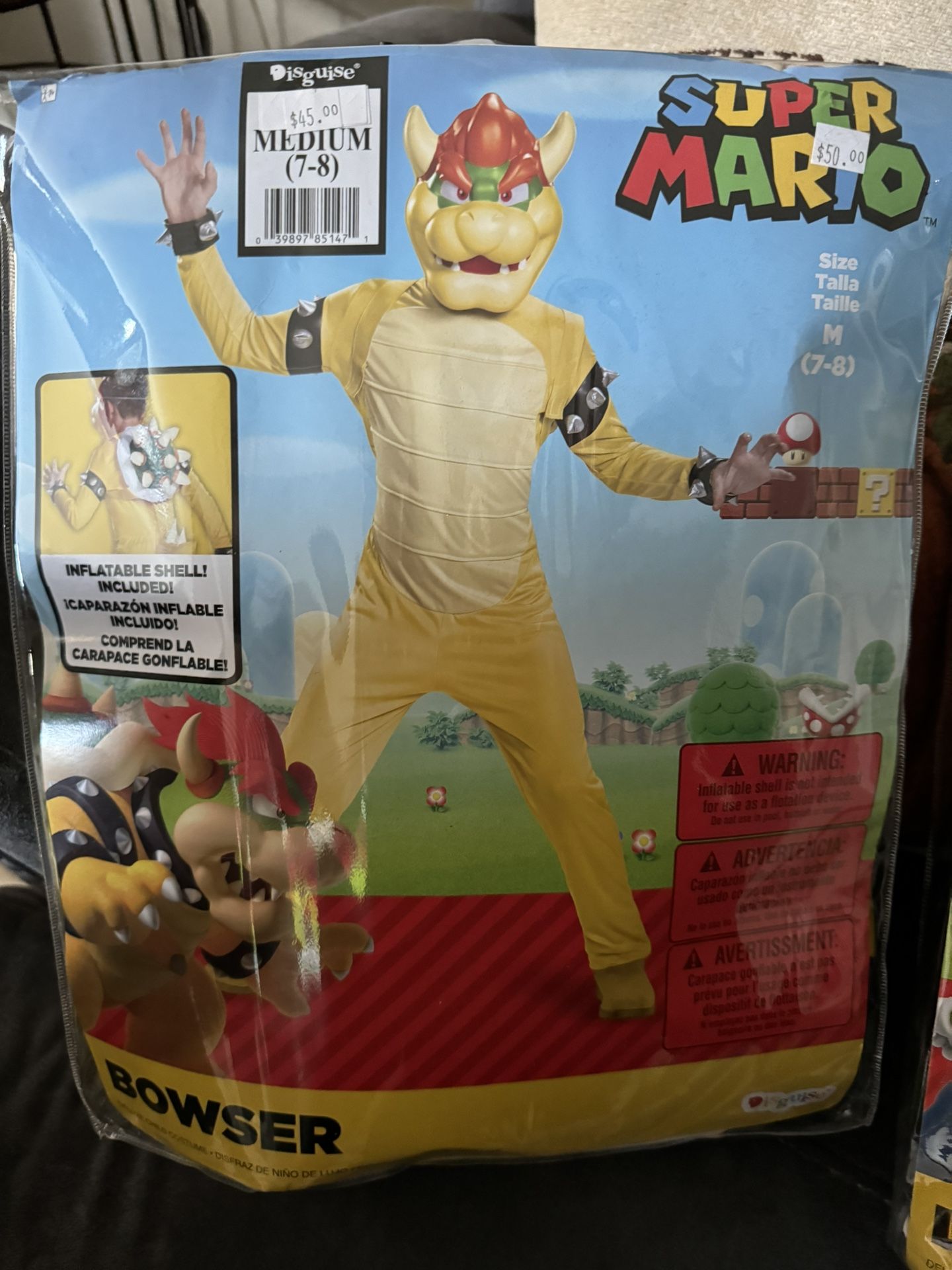 Bowser & Luigi Costume.