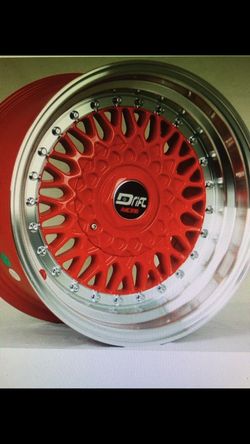 Brand new 15" gloss red wheels