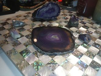Stones and Alibaster Check Board