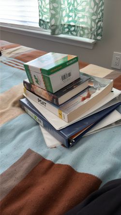 Books, Study Flashcards, Binders, and PSAT Study Book