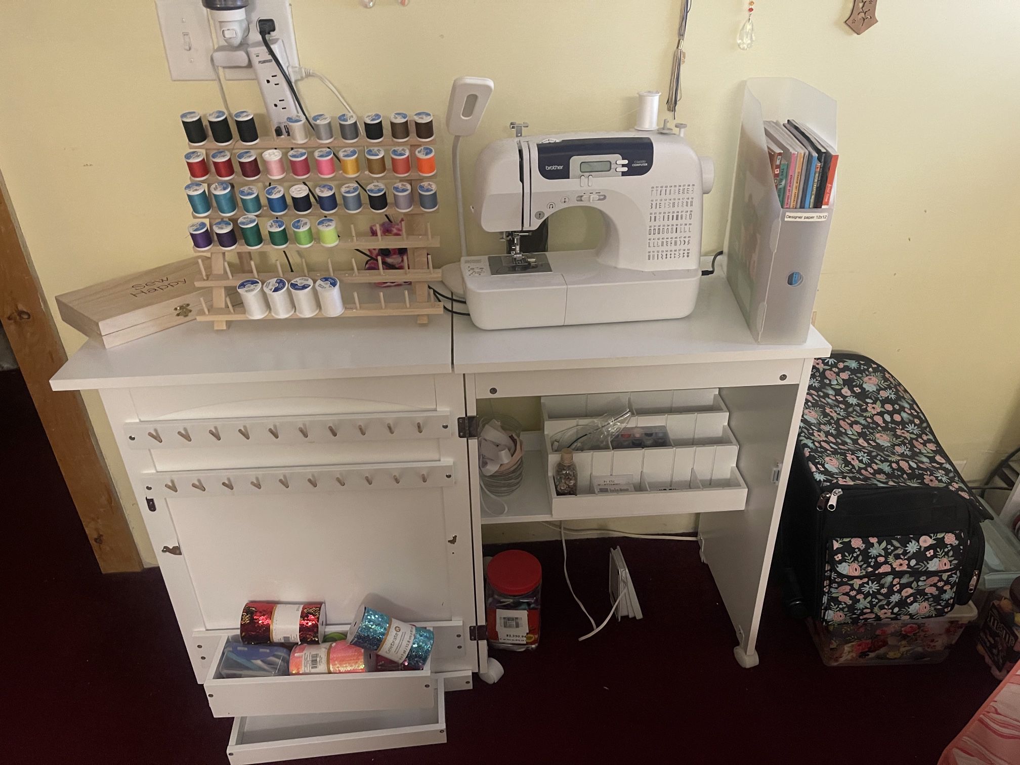 Brother C5600i Sewing Machine With Table And Much More… All Included 