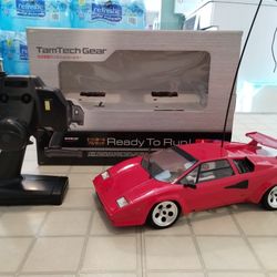 Tamiya TamTech Gear Ready To Run RC Lamborghini Countach LP500S GT-01 + 7.2V battery 1/12