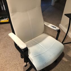 Computer Chair With L Shaped Office Desk 