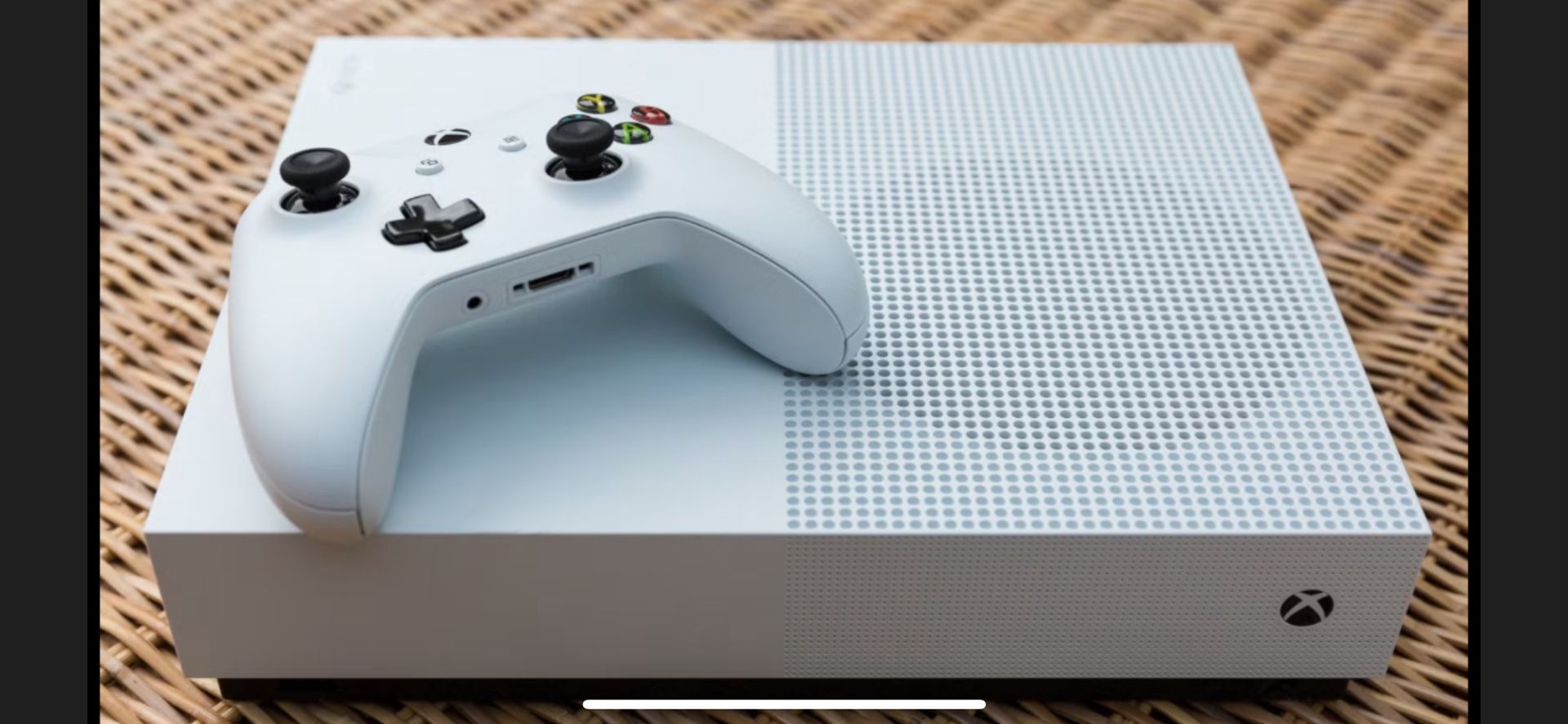 Xbox One S White