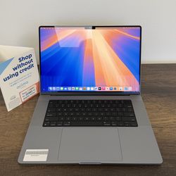 16" MacBook Pro M1 Pro 10 Core*500GB SSD*16GB RAM