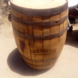 Jack Daniel’s 50 Gallon Whiskey Barrel
