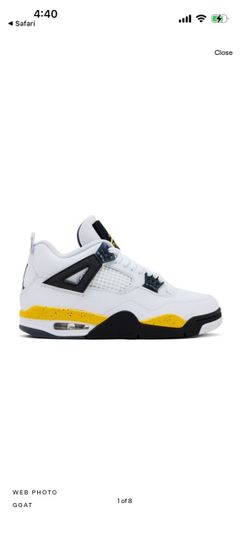 Jordan 4 size 9.5
