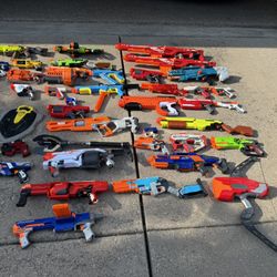 Huge NERF Weapon Collection