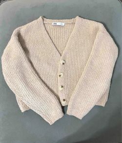 Zara soft cropped cardigan