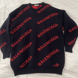 Balenciaga Jacquard Sweater 