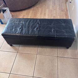 Ottoman 51” L X 19” W X 15” H