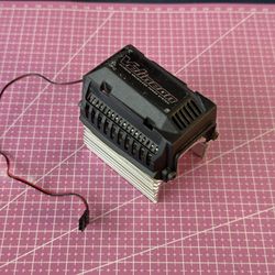 Traxxas Velineon 1600XL Aluminum Motor Heat Sink w/ Dual Cooling Fans (VXL-8S)