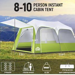 8-10 Person Tent