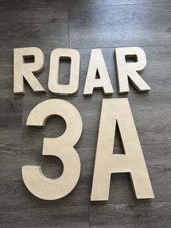 Cardboard Letters
