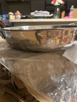 Princess house tri-ply stainless steel 14” sear pan