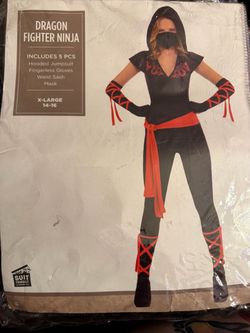 Girls ninja costume