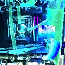 Liquid water Cooling Gaming pc desktop computer Ryzen 9 5900x 32gb ram rtx 2080ti 2tb ssd