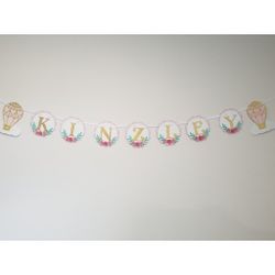 Baby Shower Name Banner 