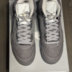 Jordan 5 Retro “Wolf Grey” Size 10.5