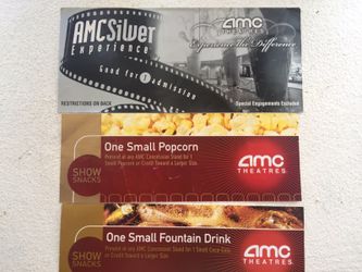 AMC Movie ticket