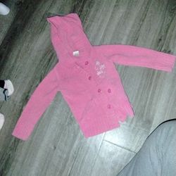 Pink jacket size 2t Sueter Tamaño 2t