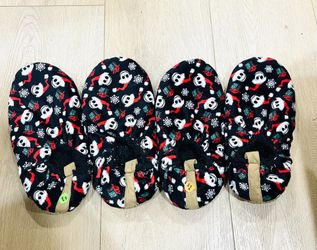 Jack Skellington Slippers 2 Pairs