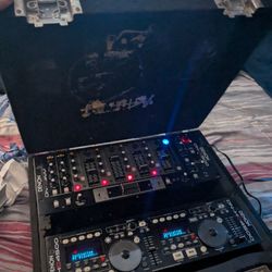 Dj Equipment  And Carrying Case