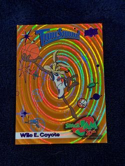 Wilie E. Coyote orange parallel numbered 08/96 30th anniversary space jam collection