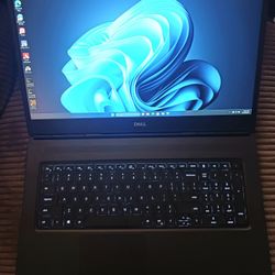 FAST! Dell 17.3" Gaming/Editing Laptop Intel Hexa Core 5.1 GHz CPU 32GB RAM 1TB SSD Nvidia RTX 4000 8GB GDDR6 Graphics Windows 11 Professional 