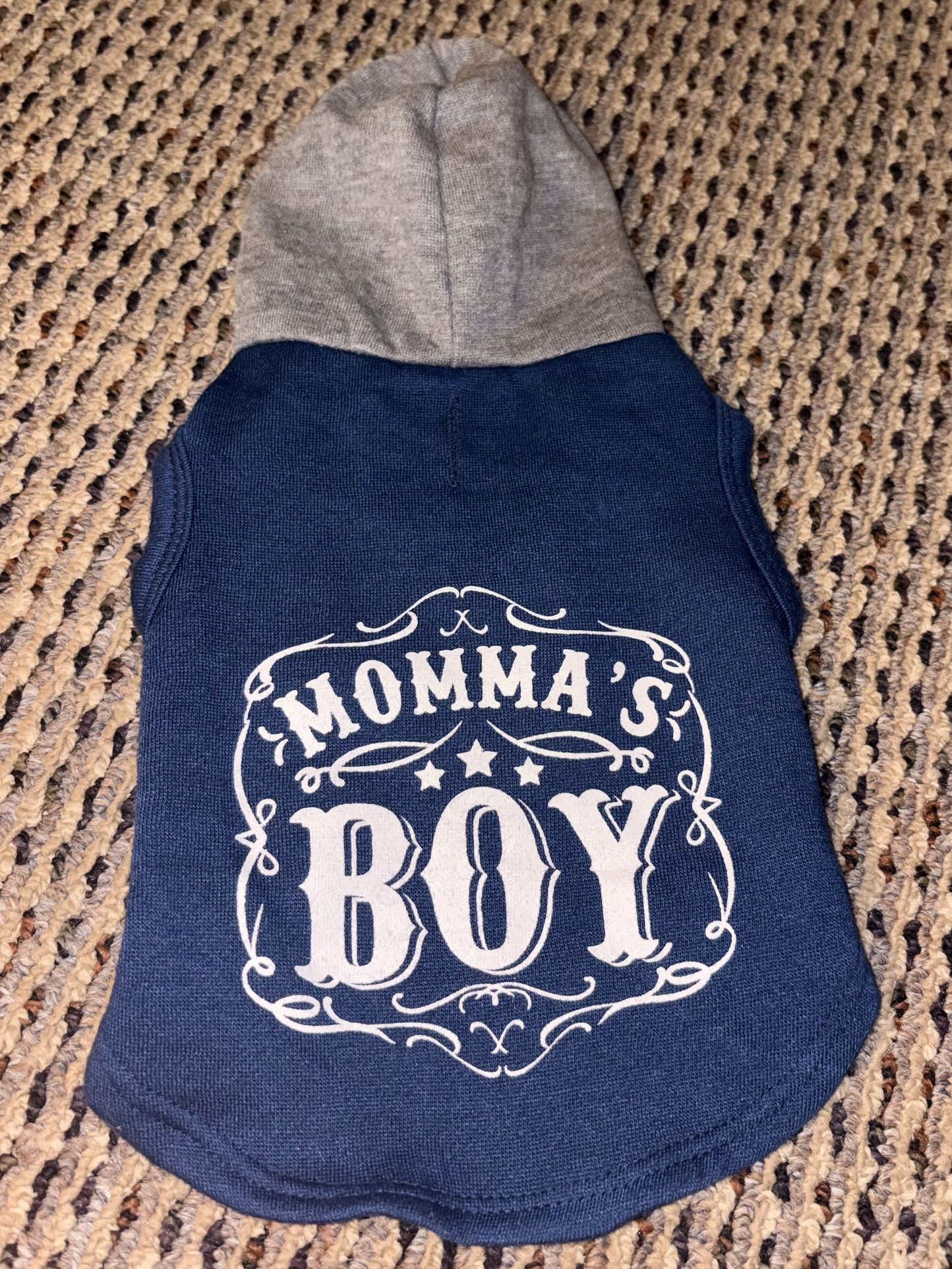 Pet Clothes Boy Hoodie Size XS