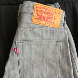 Gray 501 New Size W30 L 32